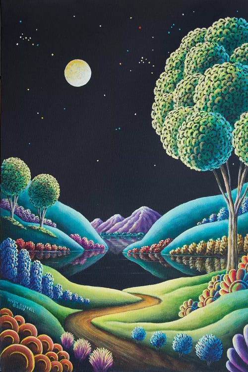 Moonglow IX by Andy Russell wall art