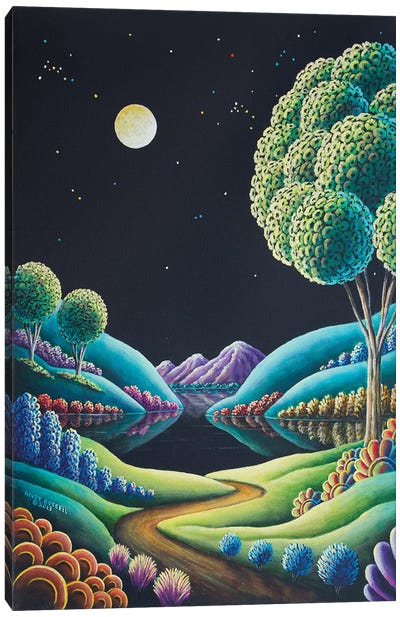 Moonglow IX Canvas Art Print - Andy Russell