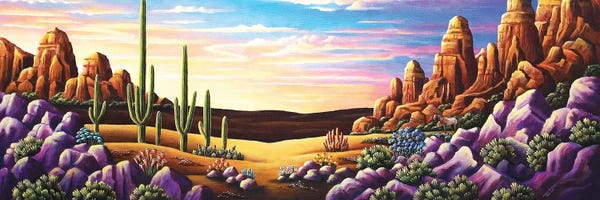 Western Décor: Red Rocks XI by Andy Russell