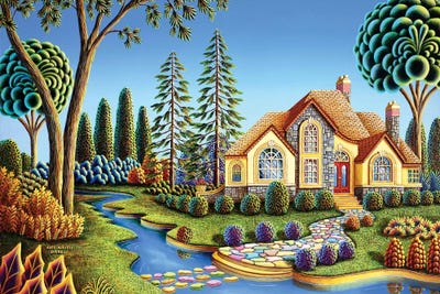 Steppin Stone Creek by Andy Russell gallery poster