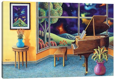 Baby Grand Canvas Art Print - Andy Russell