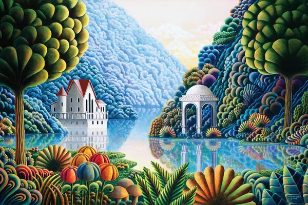 Andy Russell: Teal Lake by Andy Russell