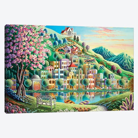Blossom Park Canvas Print #ARU5} by Andy Russell Canvas Art Print