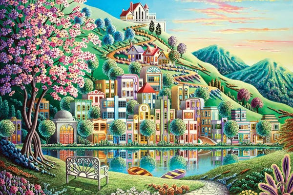 Andy Russell: Blossom Park by Andy Russell