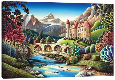 Castle Creek Canvas Art Print - Andy Russell