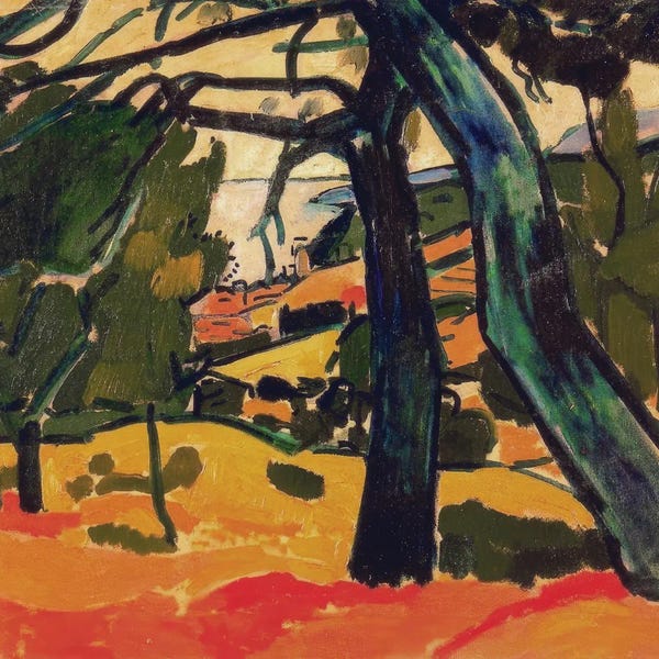 Fine Art Print: Pinède À Cassis by Andre Derain