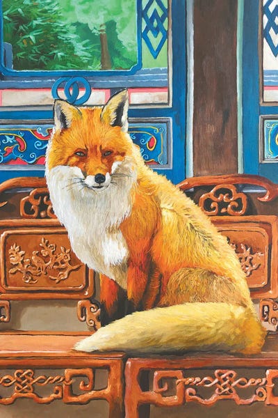 Eastern Fox by Artur Rios canvas print