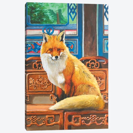 Eastern Fox Canvas Print #ARX18} by Artur Rios Canvas Art