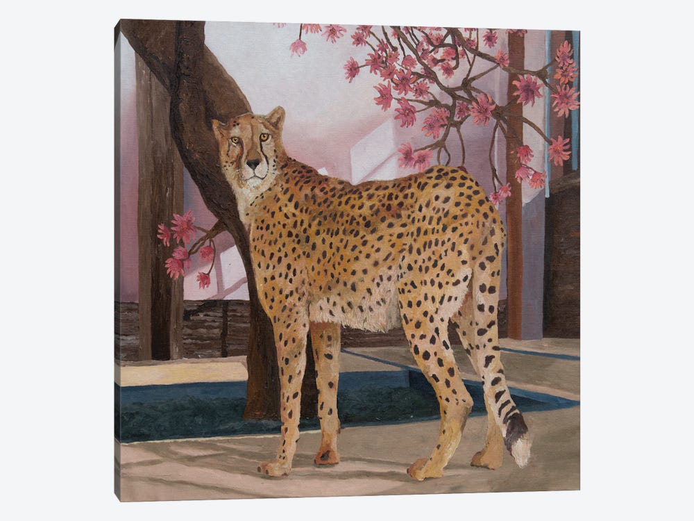 Cheetah On Break by Artur Rios 1-piece Canvas Art Print