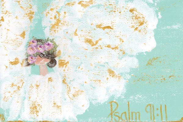 Bible Verses: Psalm 91 Angel by Ashley Bradley