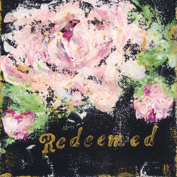 Redeemed Floral by Ashley Bradley wall art