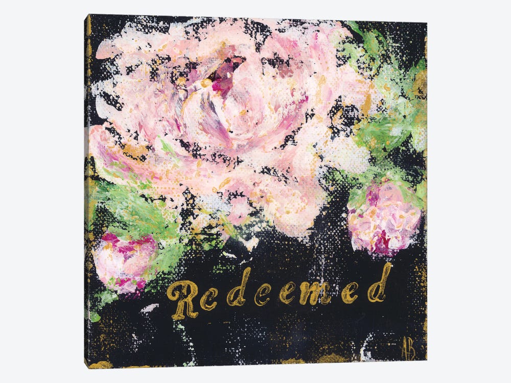 Redeemed Floral by Ashley Bradley 1-piece Canvas Art
