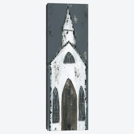 Tall White Chapel Canvas Print #ASB111} by Ashley Bradley Canvas Print