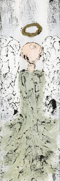 Modern Farmhouse Bedroom: Textured Farmhouse Angel by Ashley Bradley