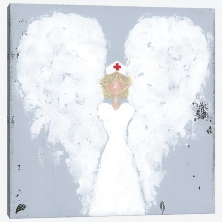 Nurse Angel Canvas Print #ASB117} by Ashley Bradley Canvas Wall Art