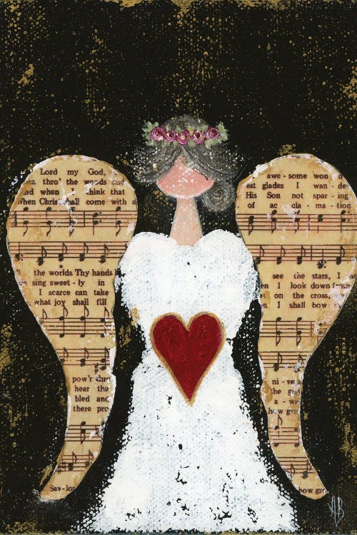 How Great Thou Art Angel by Ashley Bradley wall art