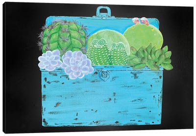 Cactus & Succulent Trunk Canvas Art Print - Ashley Bradley