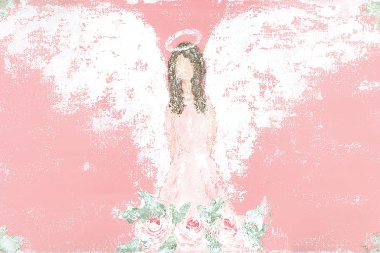 Tea Rose Guardian Angel by Ashley Bradley wall art