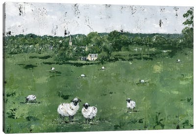 English Countryside Canvas Art Print