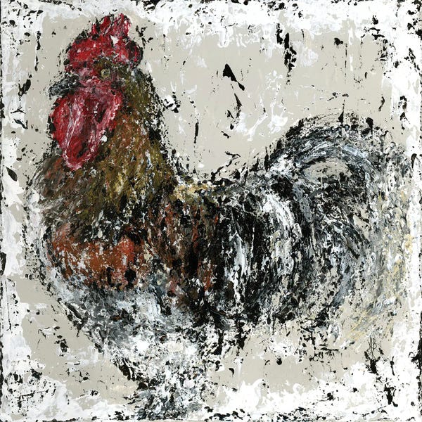 Chickens & Roosters: Farmhouse Rooster by Ashley Bradley