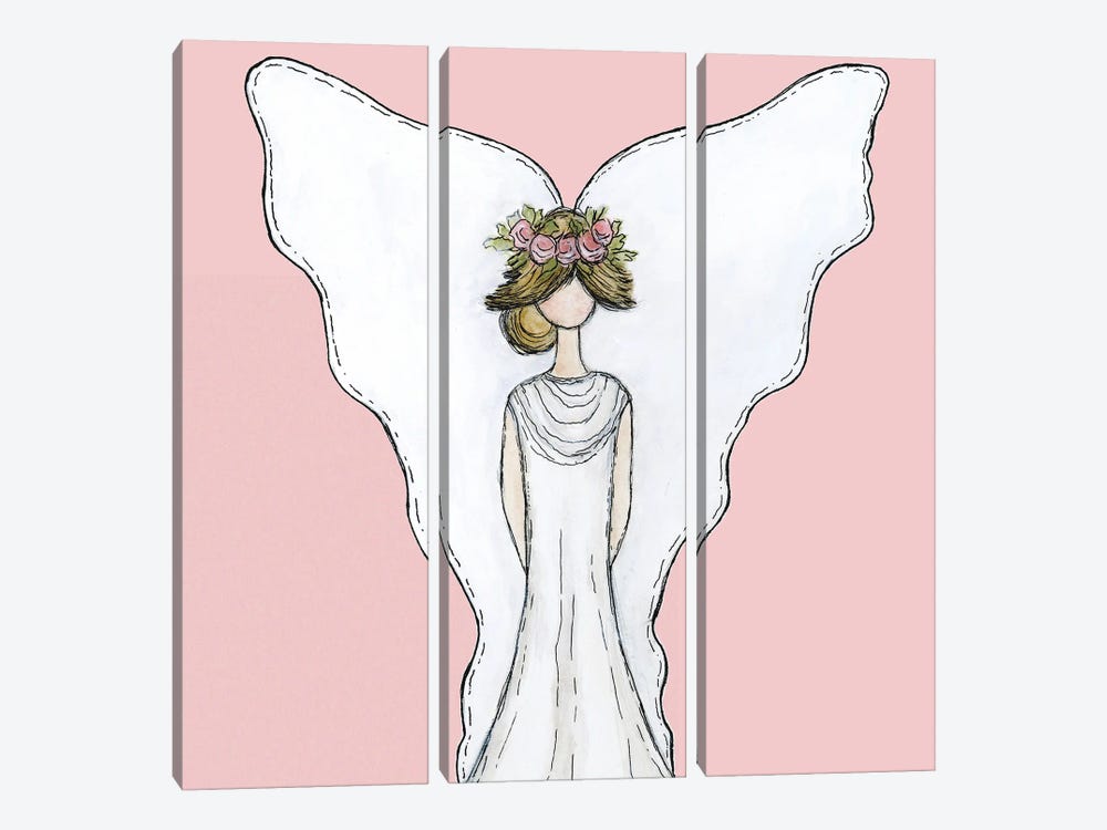 Ashley Angel by Ashley Bradley 3-piece Canvas Art