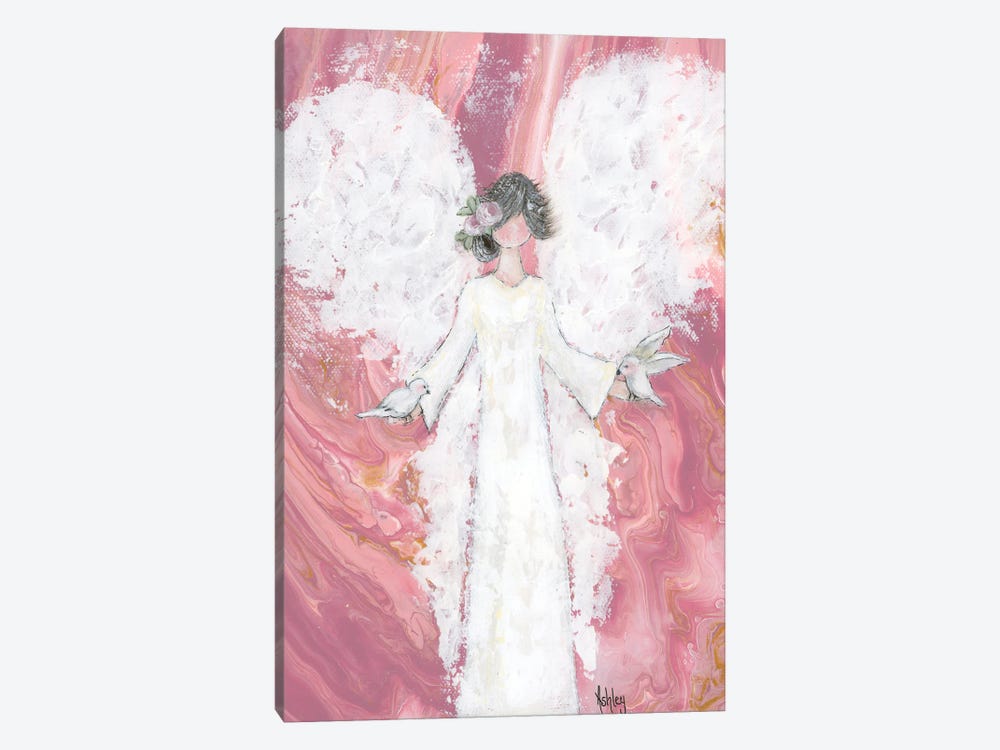 Peace Angel by Ashley Bradley 1-piece Canvas Art