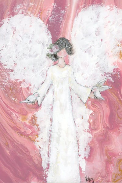 Shabby Chic Décor: Peace Angel by Ashley Bradley