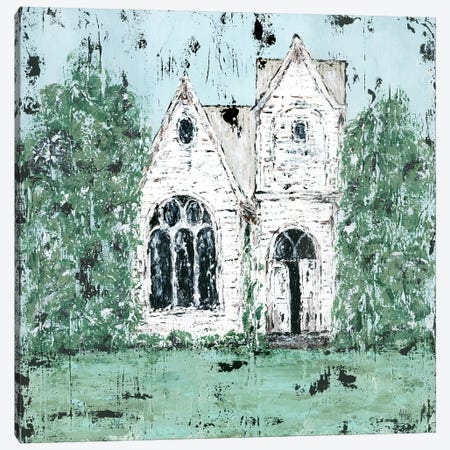 Country Church Canvas Print #ASB13} by Ashley Bradley Canvas Print