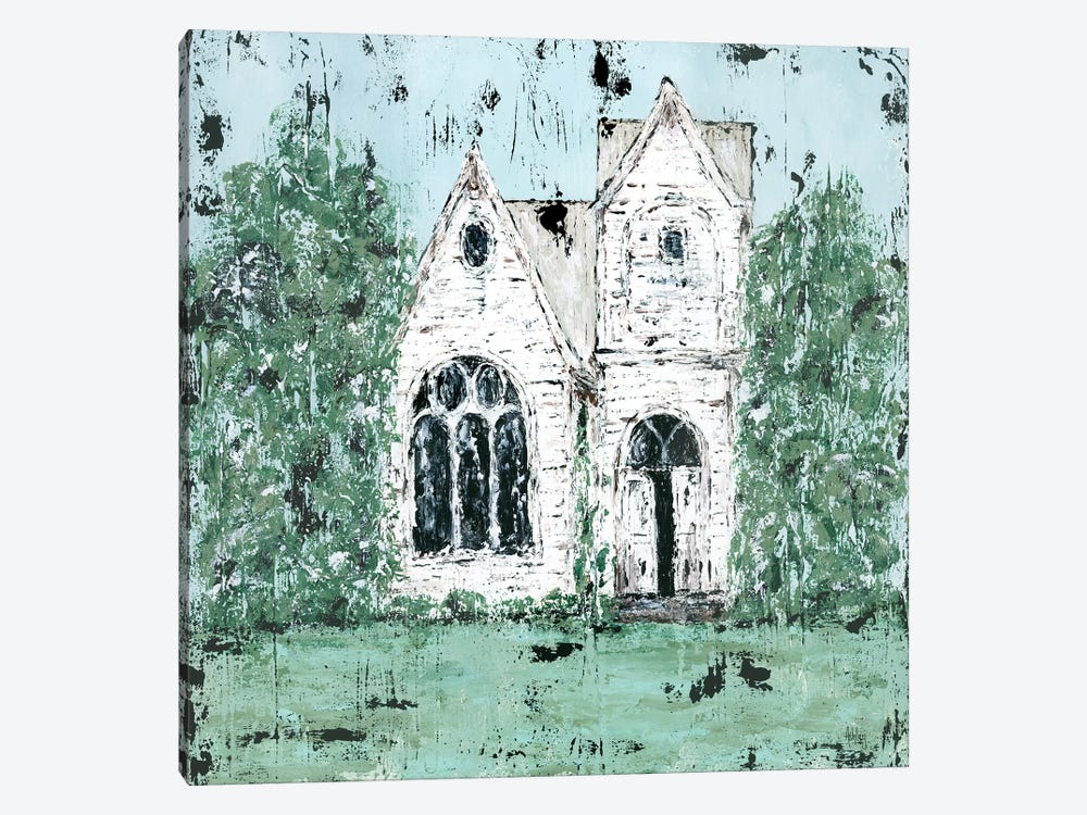 Country Church by Ashley Bradley 1-piece Art Print