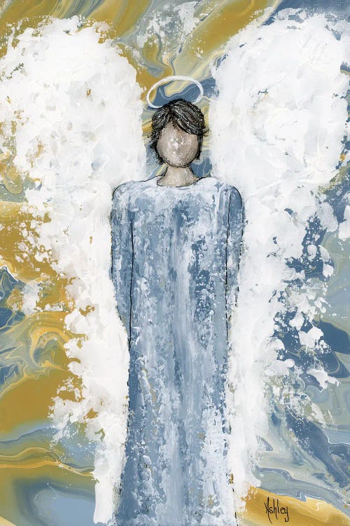 Angel Of Protection by Ashley Bradley wall art