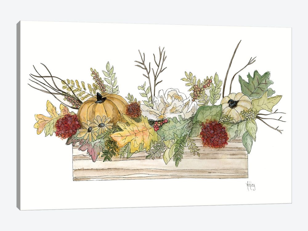 Autumn Blessings by Ashley Bradley 1-piece Art Print