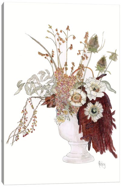 Bountiful Bouquet Canvas Art Print - Ashley Bradley