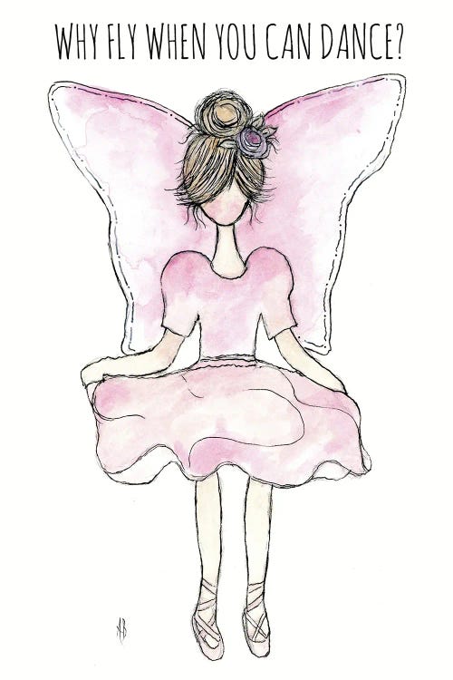Dancing Angel I by Ashley Bradley wall art