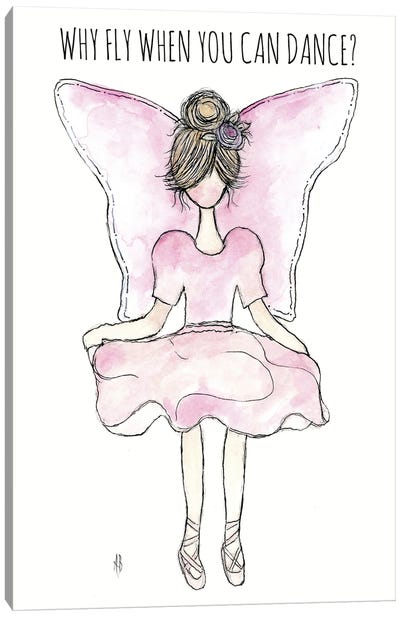 Dancing Angel I Canvas Art Print - Ashley Bradley