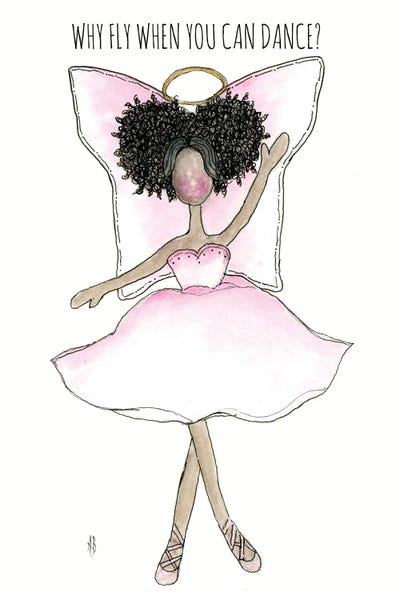 Dancing Angel II by Ashley Bradley art print