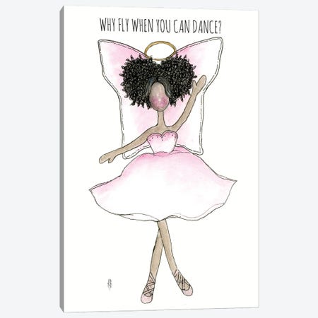 Dancing Angel II Canvas Print #ASB147} by Ashley Bradley Canvas Print