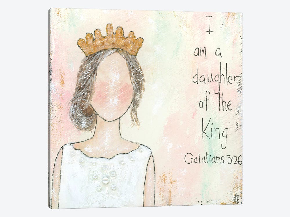 Daughter Of The King by Ashley Bradley 1-piece Canvas Art