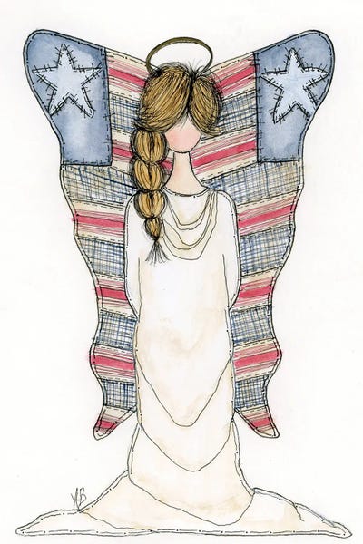 American Décor: American Quilt Angel by Ashley Bradley