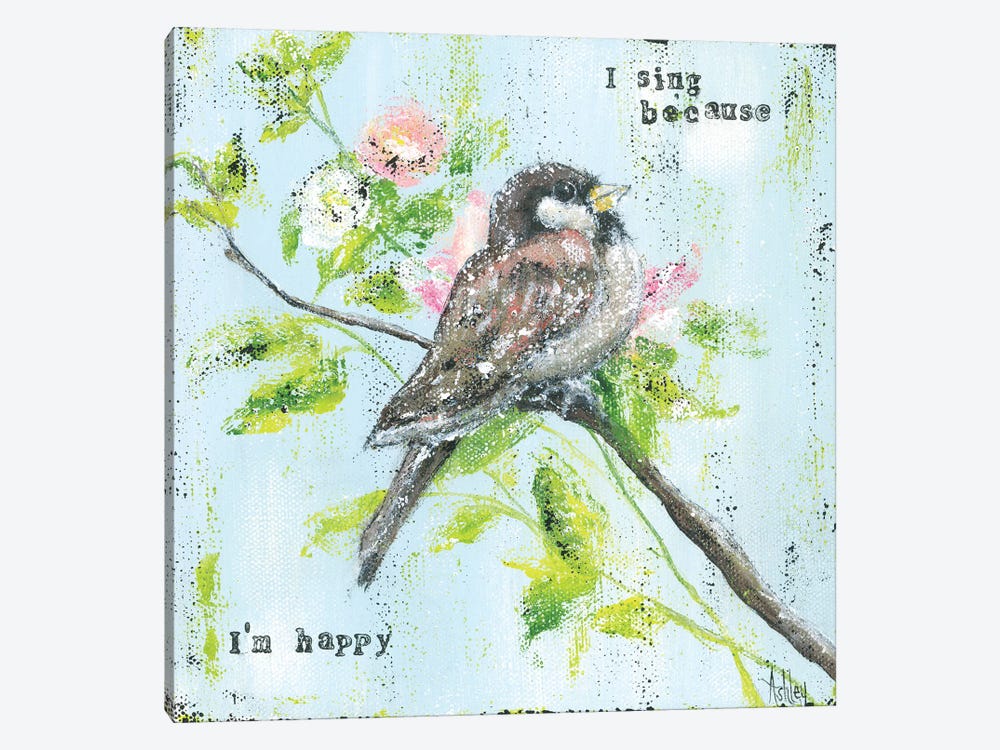 Eye On Sparrow by Ashley Bradley 1-piece Art Print