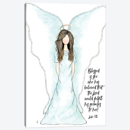 Angel Of Promises Canvas Print #ASB162} by Ashley Bradley Canvas Art