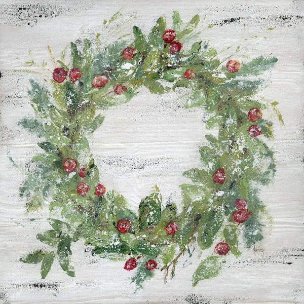Christmas Trees & Wreaths: Berry Wreath by Ashley Bradley