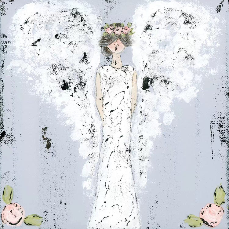 Farmhouse Angel by Ashley Bradley wall art