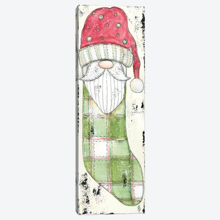 Santa Stocking II Canvas Print #ASB174} by Ashley Bradley Canvas Wall Art