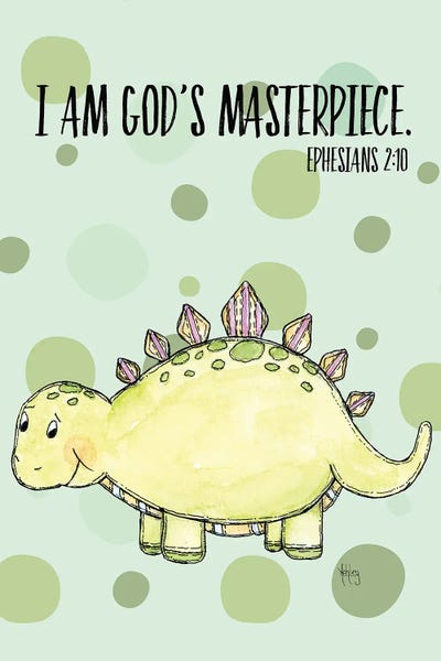 Polka Dot: Dinosaur II by Ashley Bradley