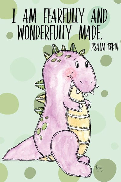 Polka Dot: Dinosaur III by Ashley Bradley