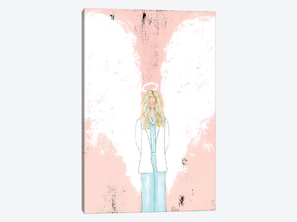 Female Doctor Blonde by Ashley Bradley 1-piece Canvas Artwork