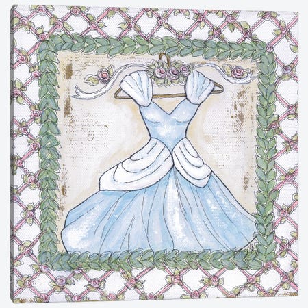 Ella's Dress Canvas Print #ASB190} by Ashley Bradley Art Print
