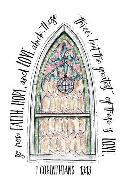 Windows: Faith Hope And Love by Ashley Bradley
