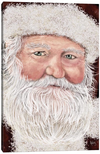 Always Believe Canvas Art Print - Santa Claus Art