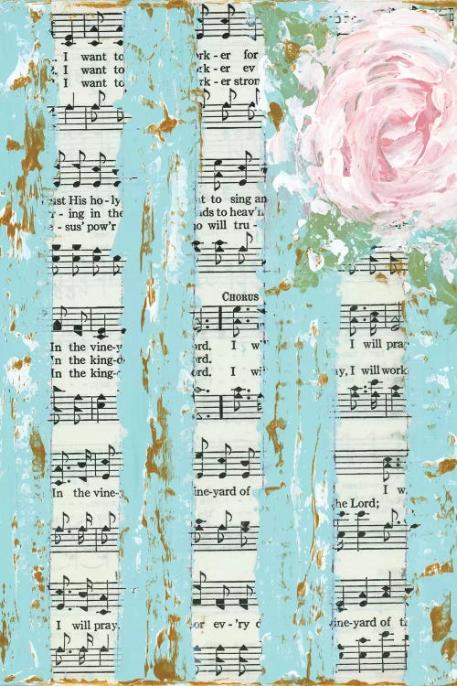 Floral Hymnal Flag